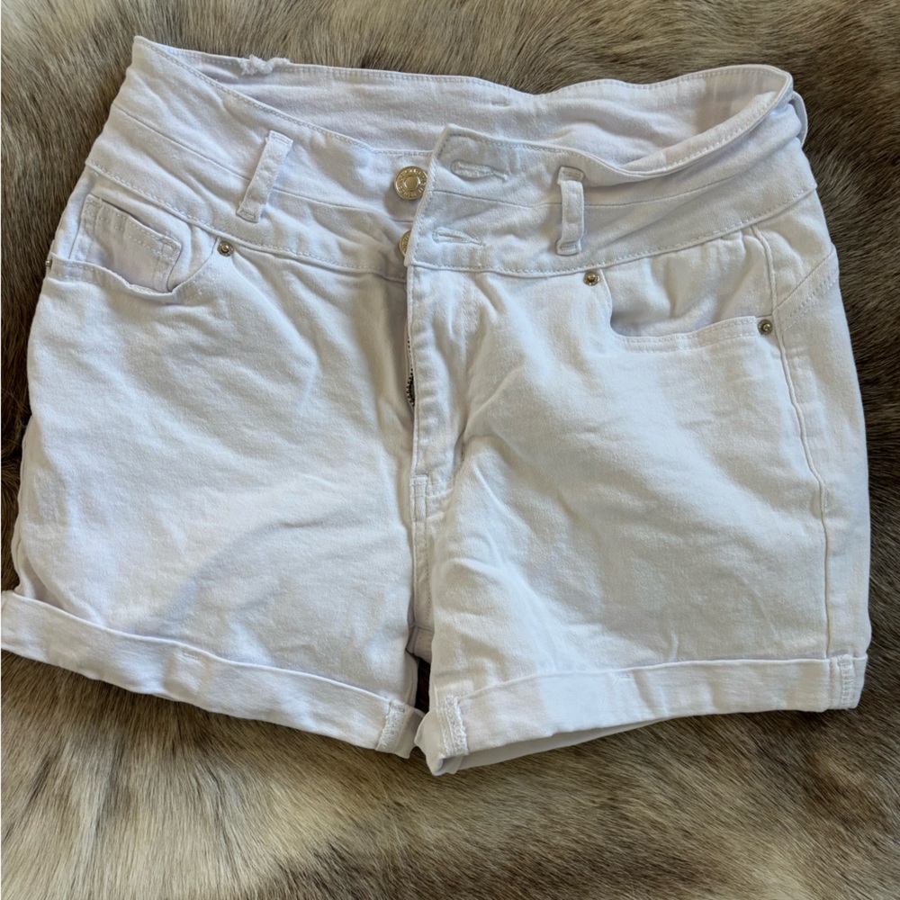 Women's White Shorts